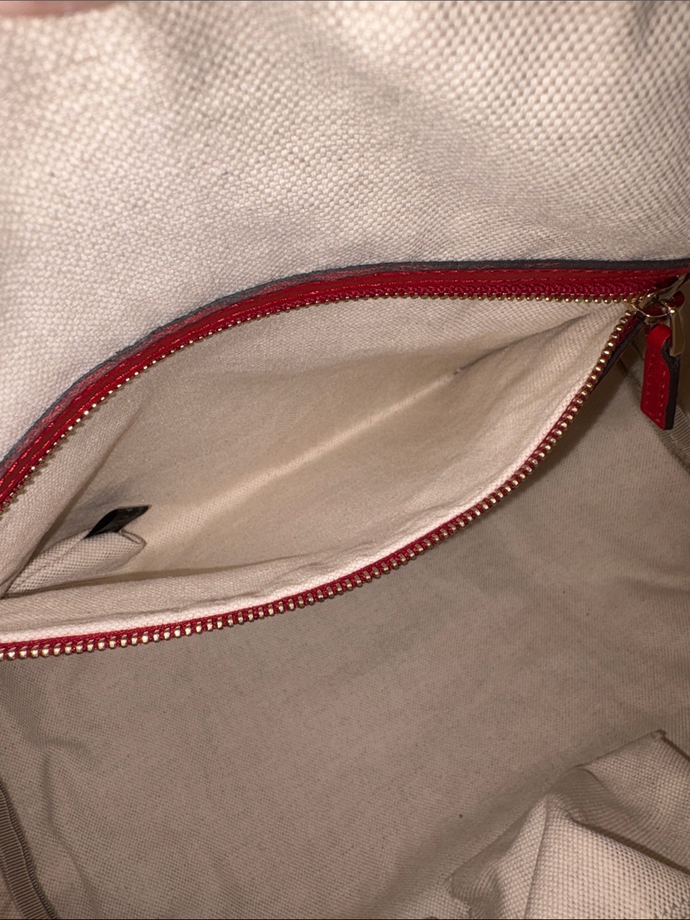 Gucci GG Supreme Web Boston Bag Leather Trim | No Strap - Picture 14 of 16